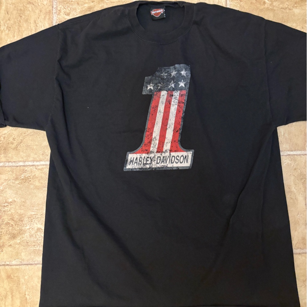 Harley-Davidson Black Crew Neck Shirt